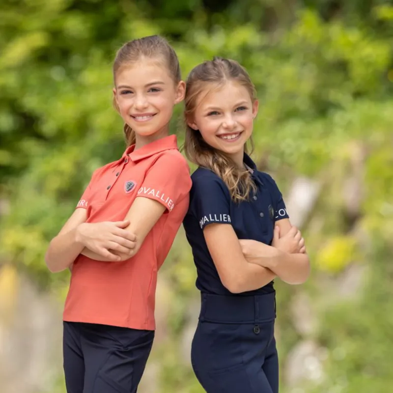 Covalliero Junior Polo Shirt - Dark Navy-3