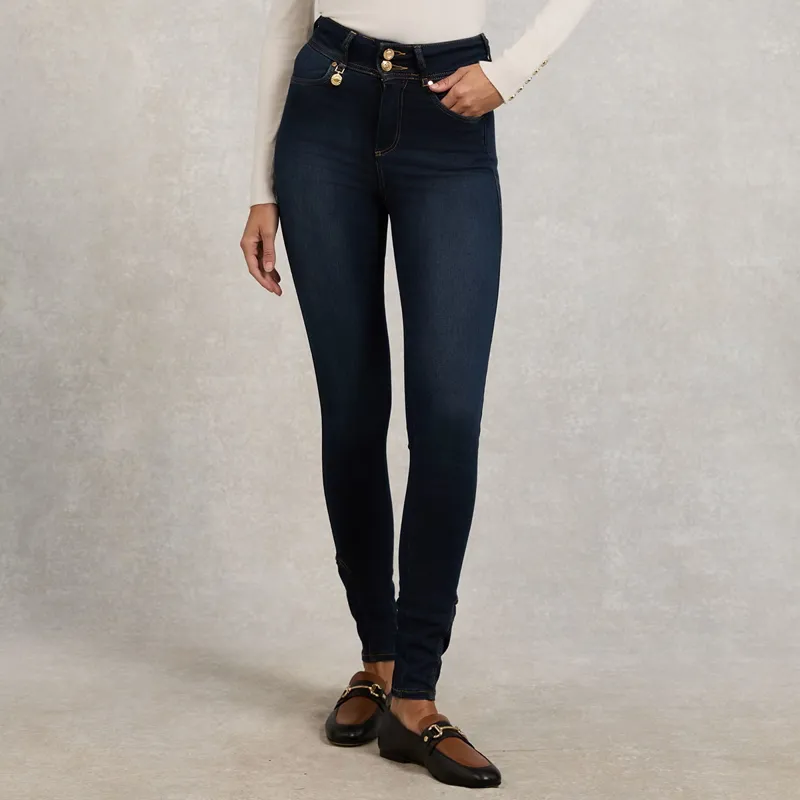 Holland Cooper Women's Jodhpur Jeans - Deep Indigo