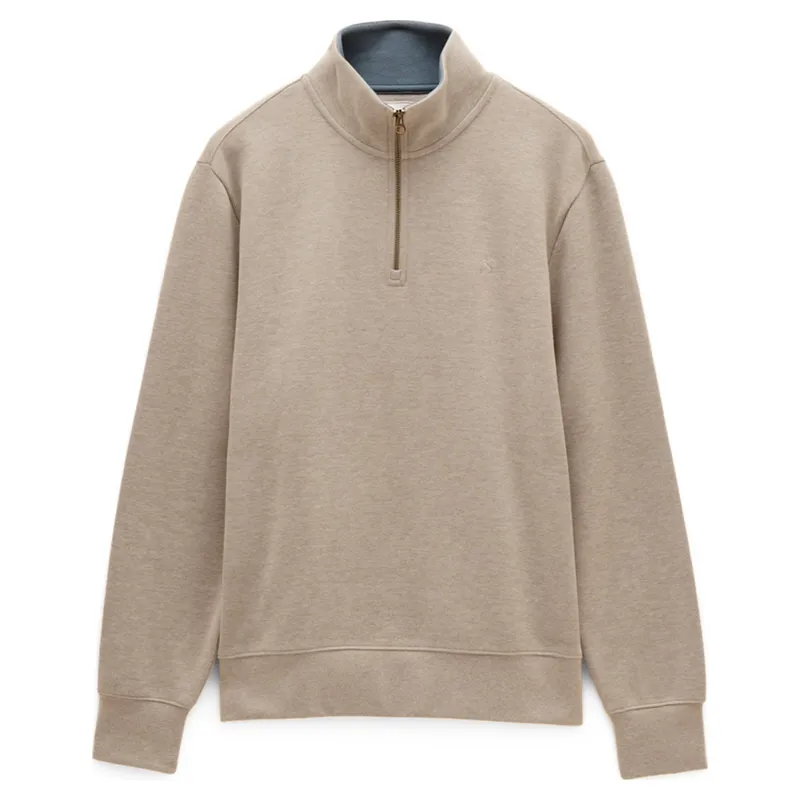 Joules Alistair 1/4 Zip Men's Sweatshirt - Oatmeal-2