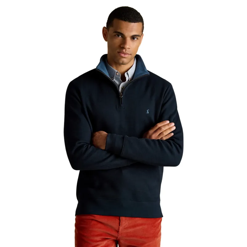 Joules Alistair Quarter Zip Men's Sweatshirt - Navy