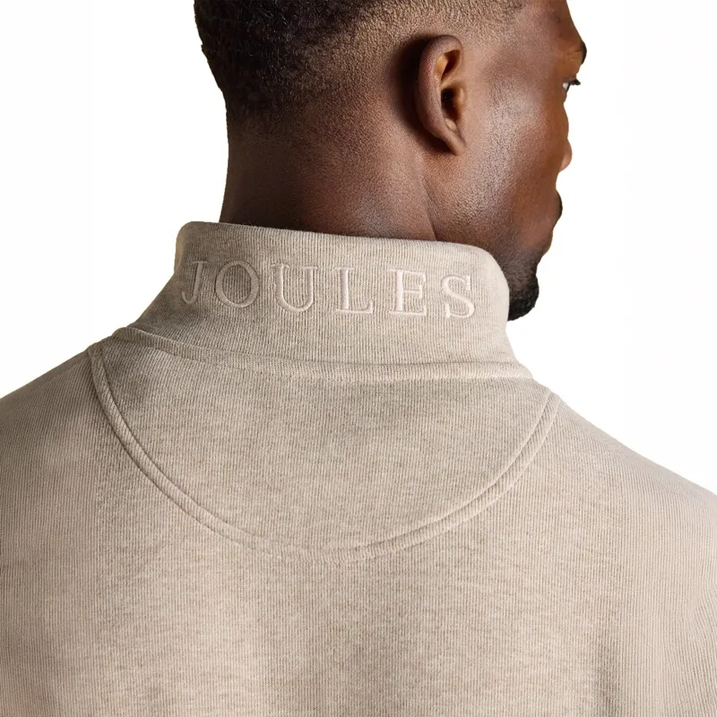 Joules Alistair 1/4 Zip Men's Sweatshirt - Oatmeal-7