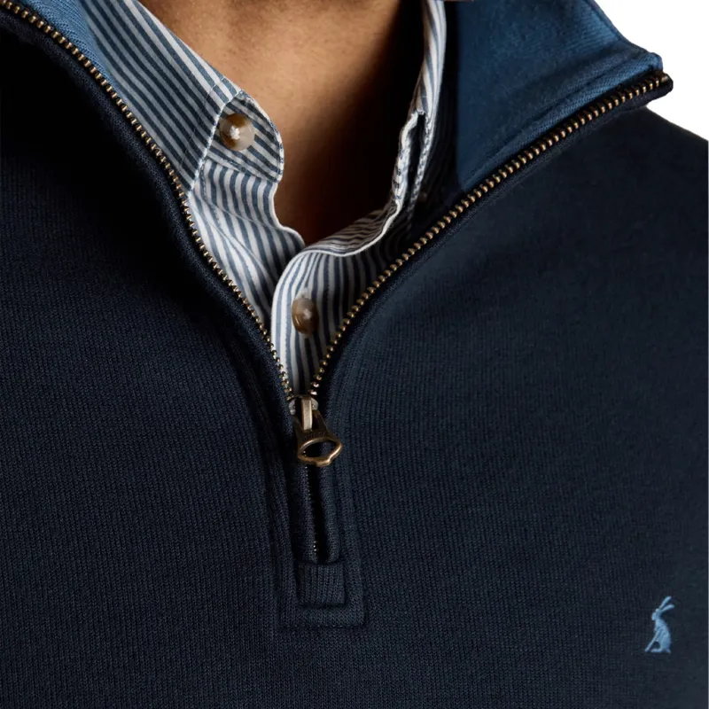 Joules Alistair Quarter Zip Men's Sweatshirt - Navy-6