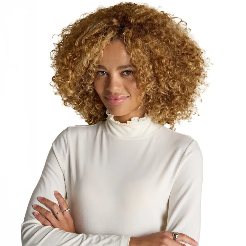 Joules Amy Women's Long Sleeve Jersey Top - Cream-3