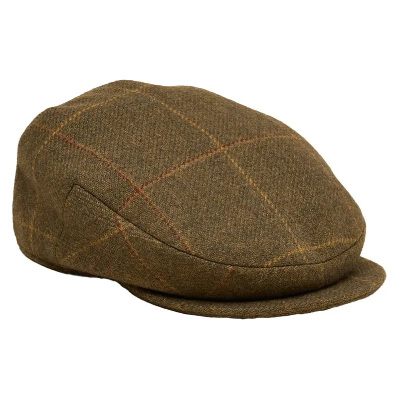 Joules Ashby Men's Flat Cap - Khaki Green-2
