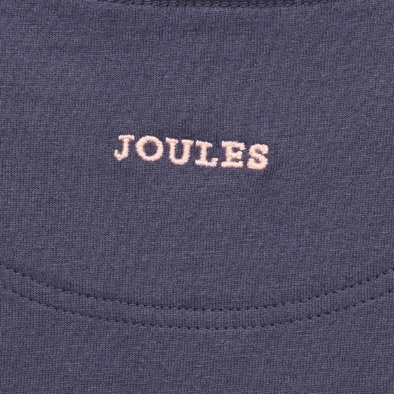Joules Ava Junior Girls Long Sleeve Top - Navy-2