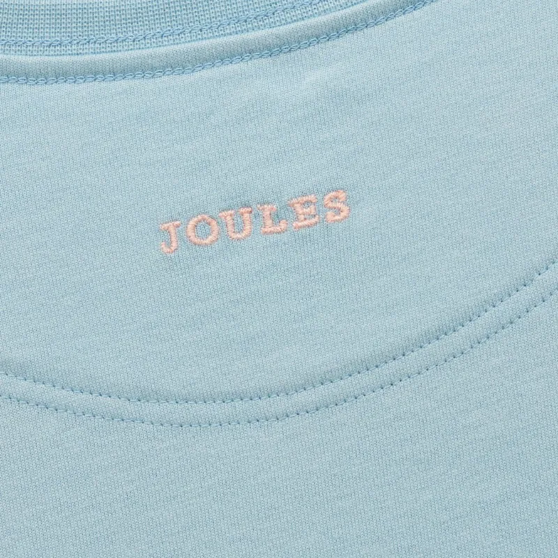 Joules Ava Girls Long Sleeve Top - Blue-4