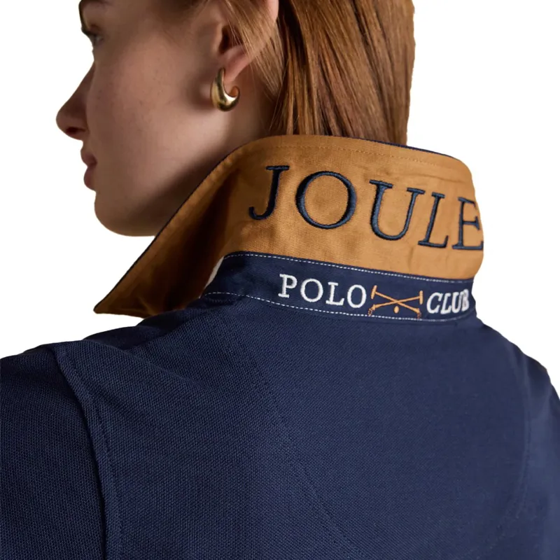 Joules Beaufort Women's Polo Shirt - Navy-3
