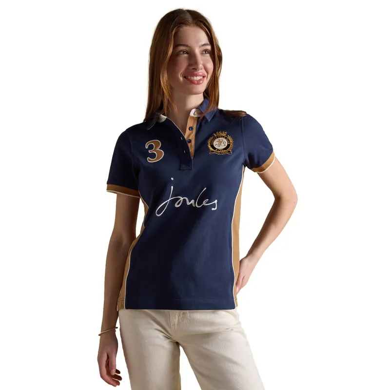 Joules Beaufort Women's Polo Shirt - Navy