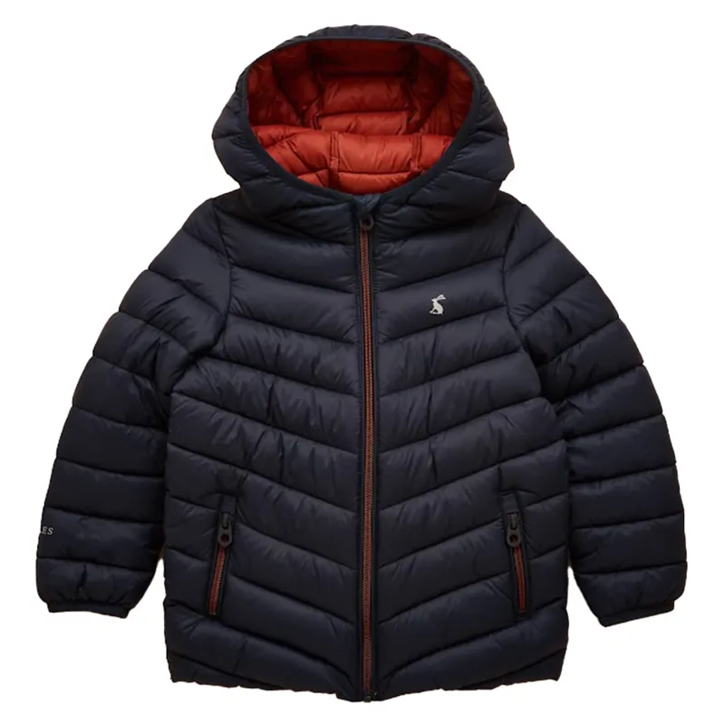 Joules Cairn Junior Puffer Jacket - Navy