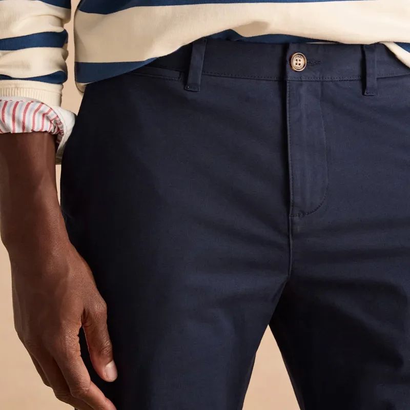 Joules Mens Classic Fit Chino Pants - Navy-5