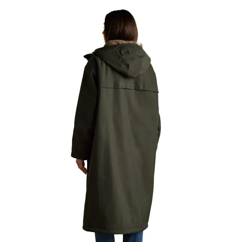 Joules Coverall Oversized Women's Waterproof Coat - Rosemary Green-3