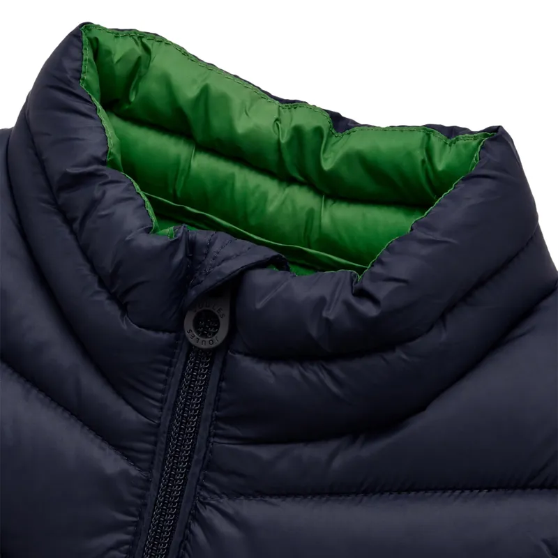Joules Crofton Junior Boys Vest - Navy/Green-2