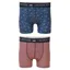 Joules Crown Joules Men's Boxer Briefs 2 Pack - Burgundy/Red