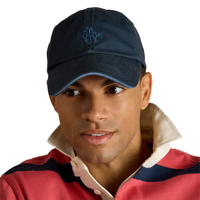 Joules Daley Mens Baseball Cap - Navy