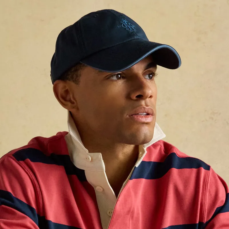 Joules Daley Mens Baseball Cap - Navy-5