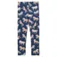 Joules DeeDee Junior Girls Jersey Leggings - Navy/Horse Print