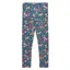 Joules DeeDee Junior Girls Jersey Leggings - Navy/Ditsy Horse