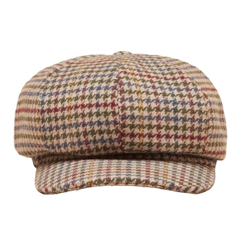 Joules Elvaston Womens Newsboy Hat - Multi Tweed-1