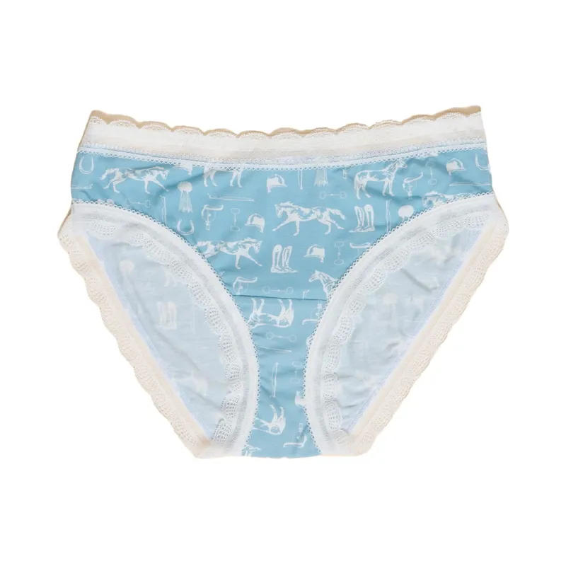Joules Equestrian Womens Briefs - Blue