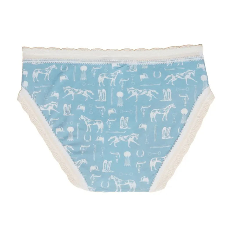 Joules Equestrian Womens Briefs - Blue-1