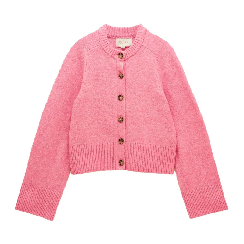 Joules Esme Women's Knit Cardigan - Pink-3