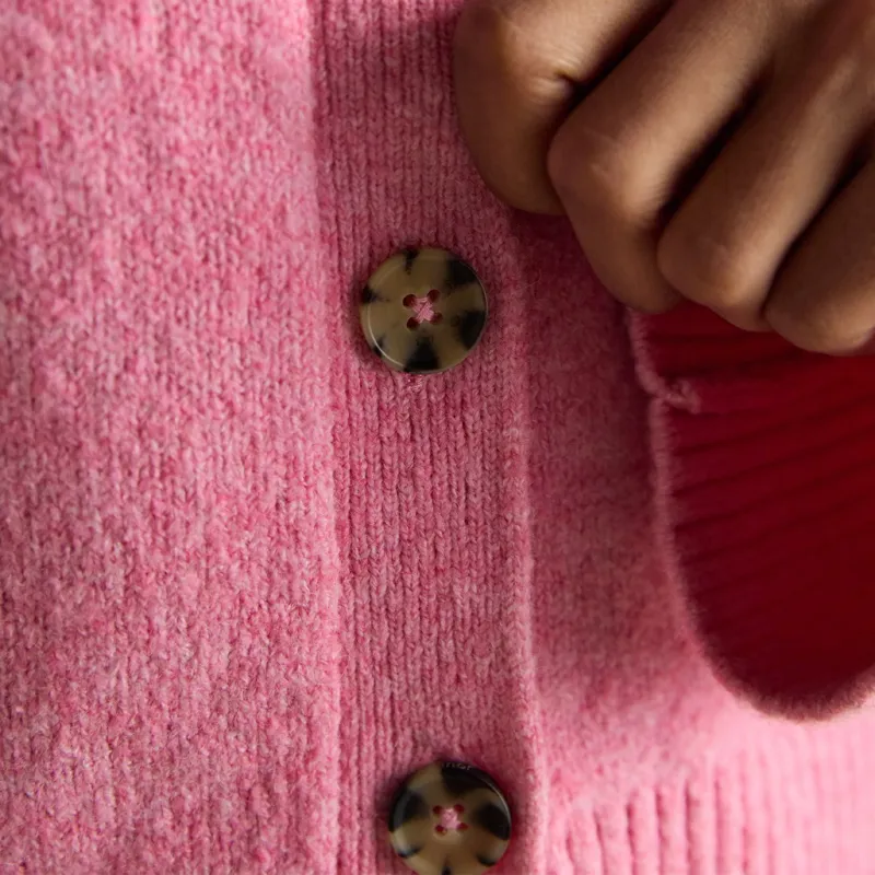 Joules Esme Women's Knit Cardigan - Pink-7