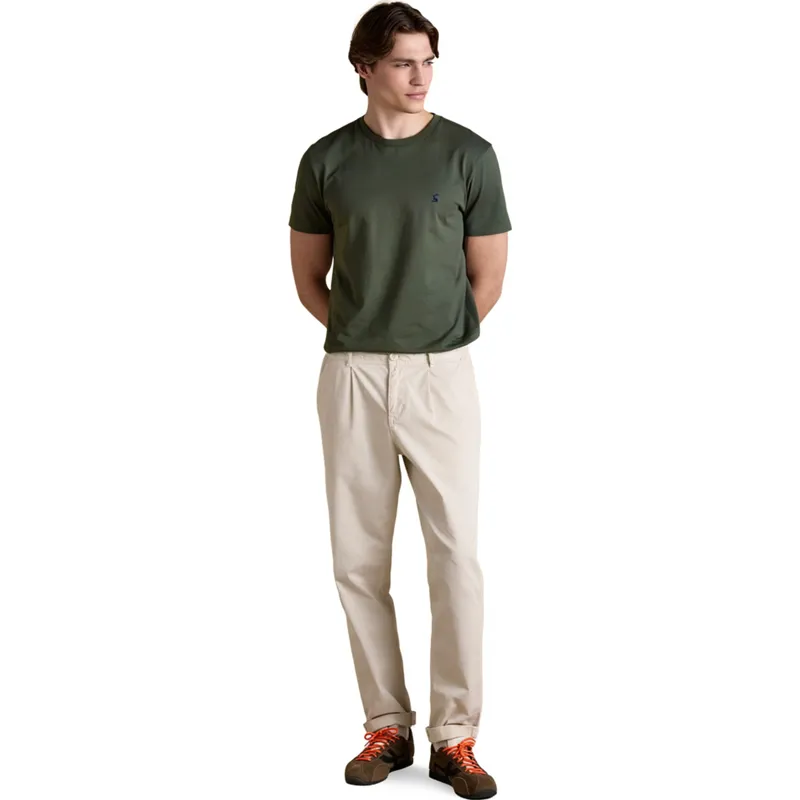 Joules Everyday Men's Tee - Khaki Green-3