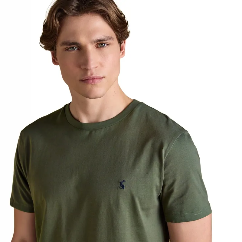 Joules Everyday Men's Tee - Khaki Green-4