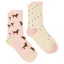 Joules Everyday Womens Socks 2 Pack - Pink/Blue