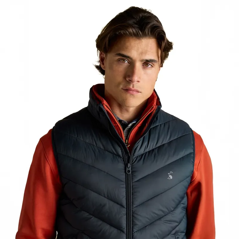 Joules Garrett Mens Vest - Navy-7