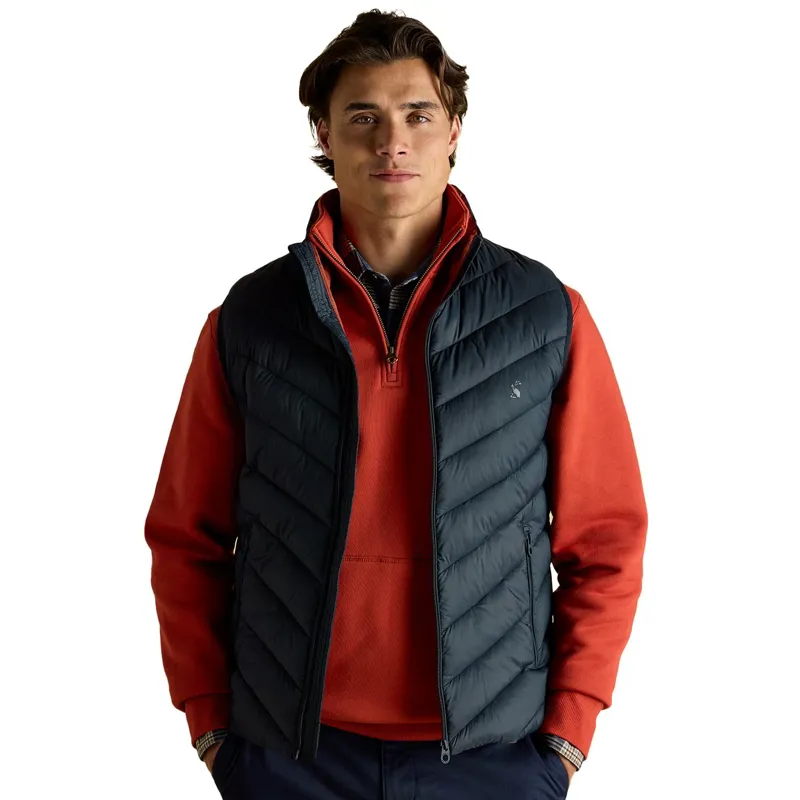 Joules Garrett Mens Vest - Navy-2