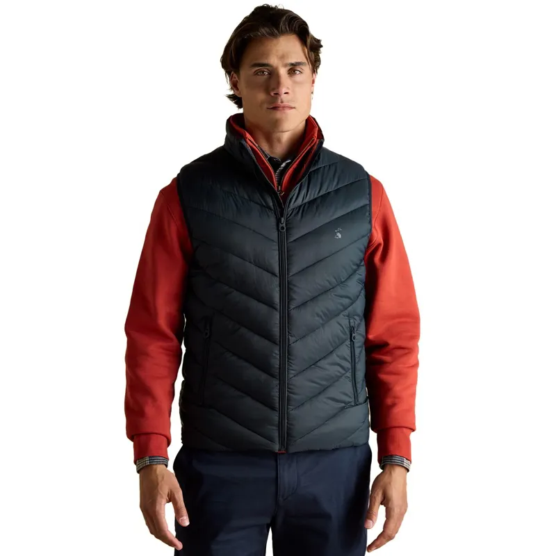 Joules Garrett Mens Vest - Navy