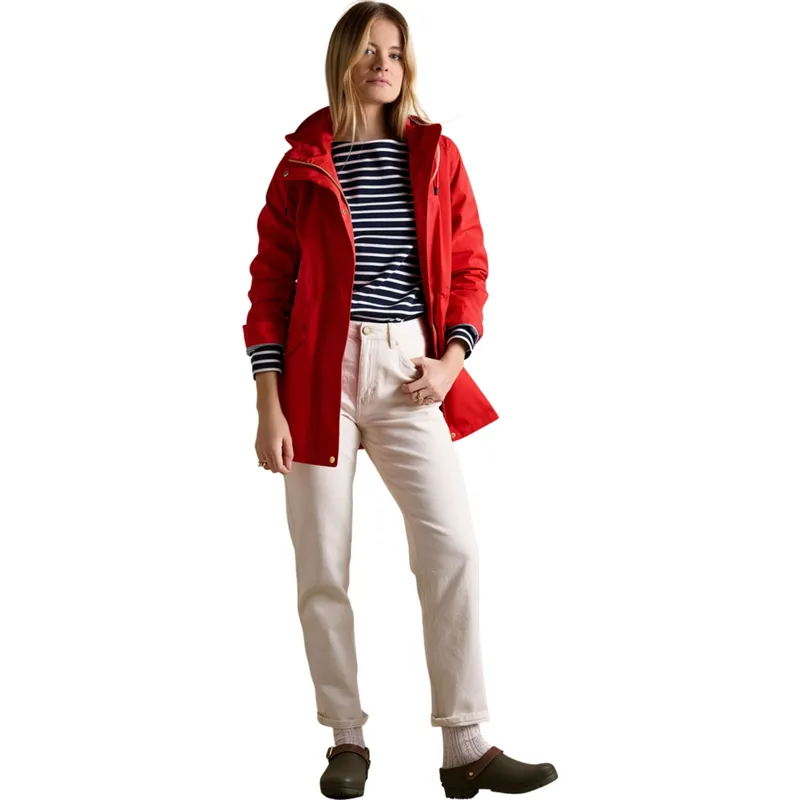 Joules Harbour Womens Long Sleeve Top - Navy/White-6