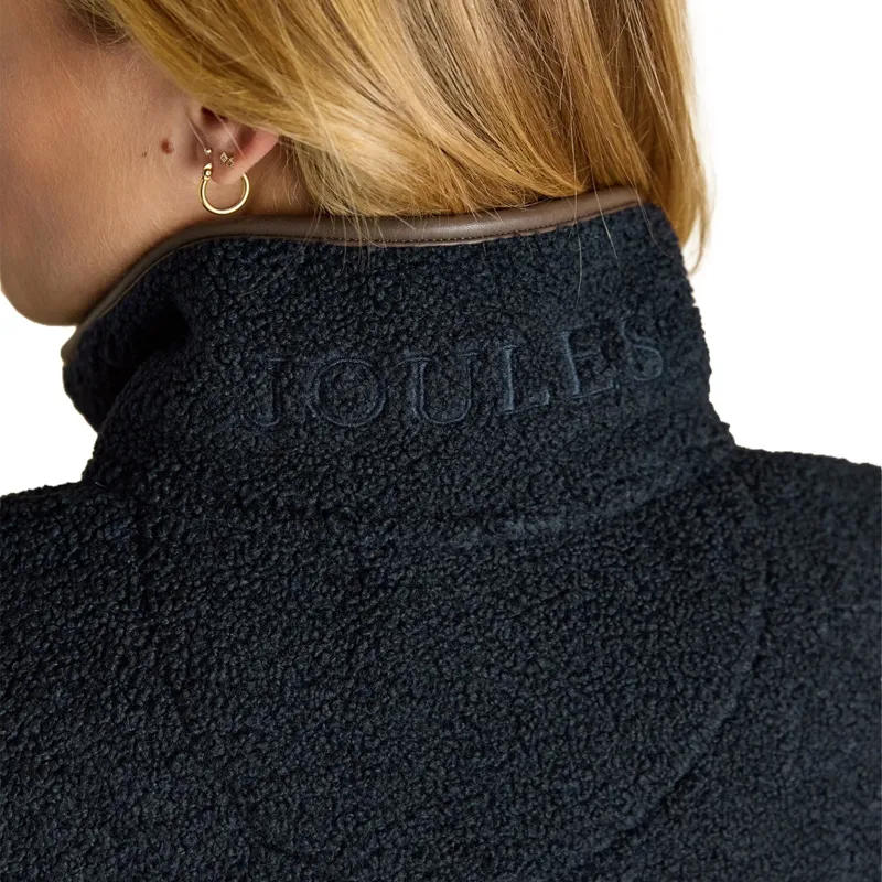 Joules Heritage Womens Borg Fleece Vest - Navy-9