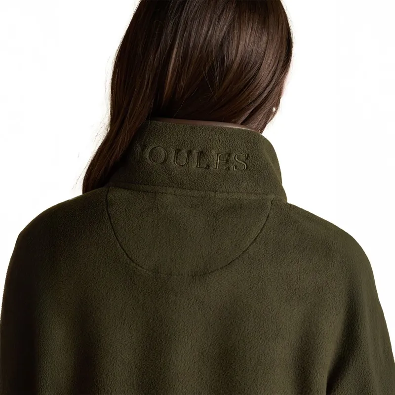 Joules Heritage Women's Full Zip Long Sleeve Fleece - Green-4