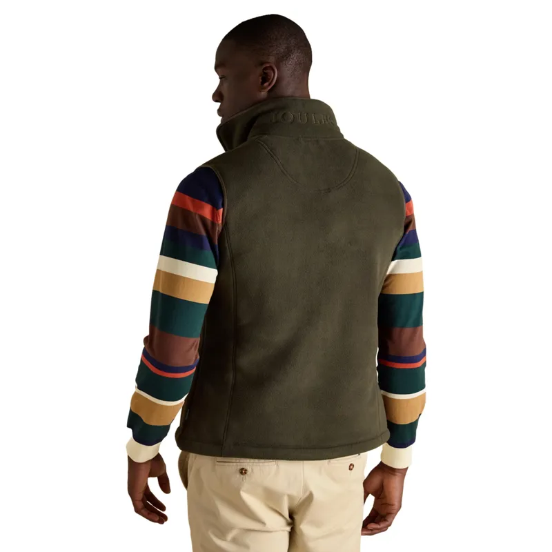 Joules Heritage Men's Fleece Vest - Khaki-1