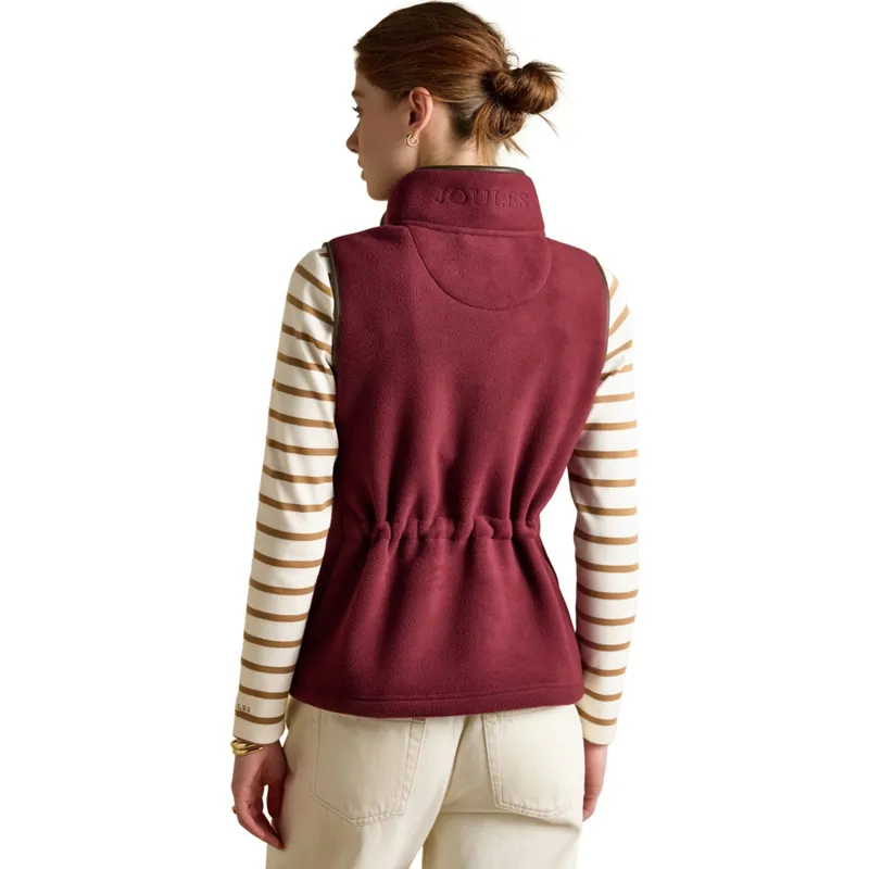Joules Heritage Womens Fleece Vest - Port-1