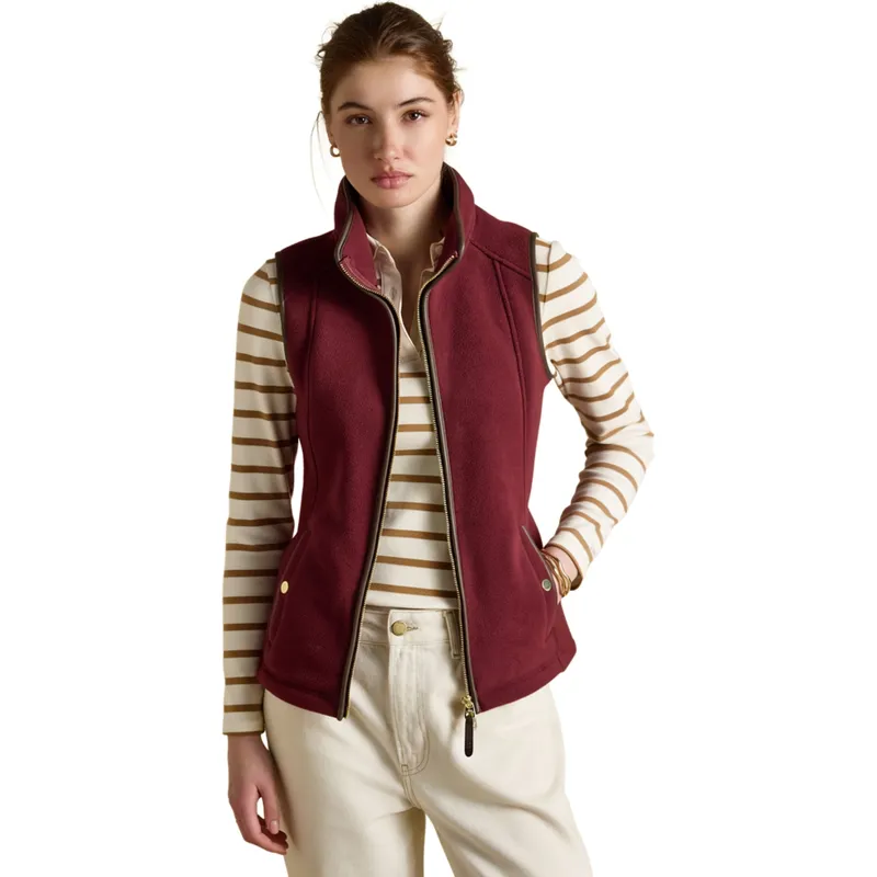 Joules Heritage Womens Fleece Vest - Port-3