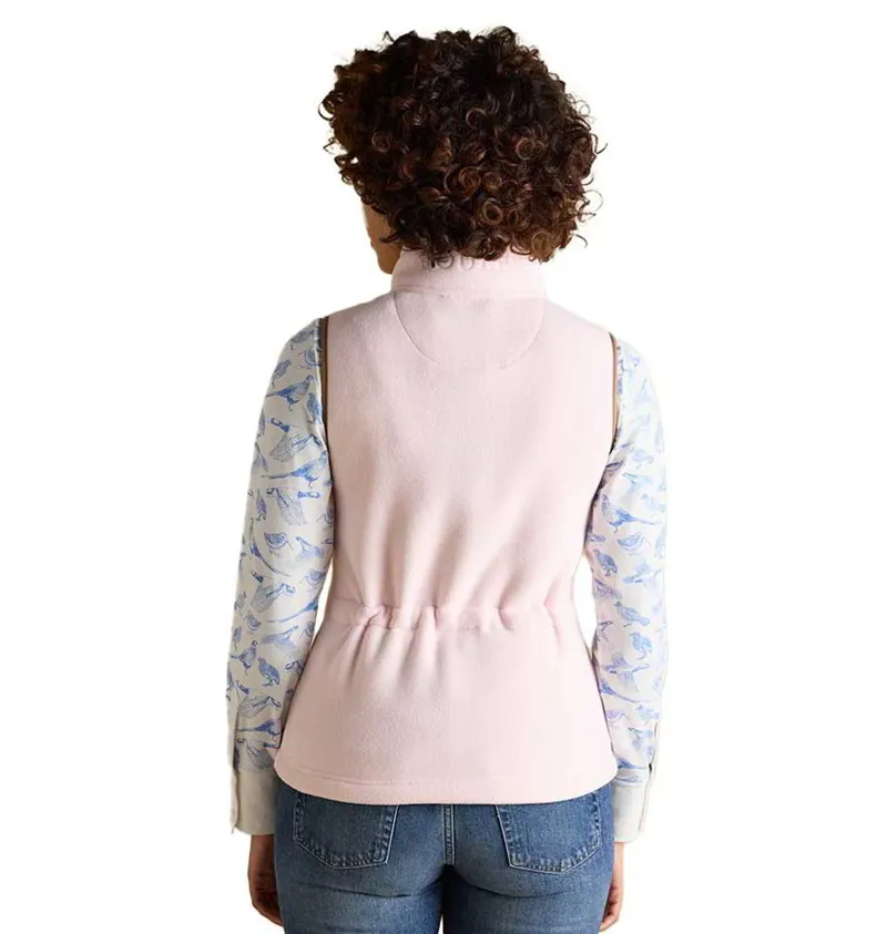 Joules Heritage Women's Fleece Vest - Pink-4