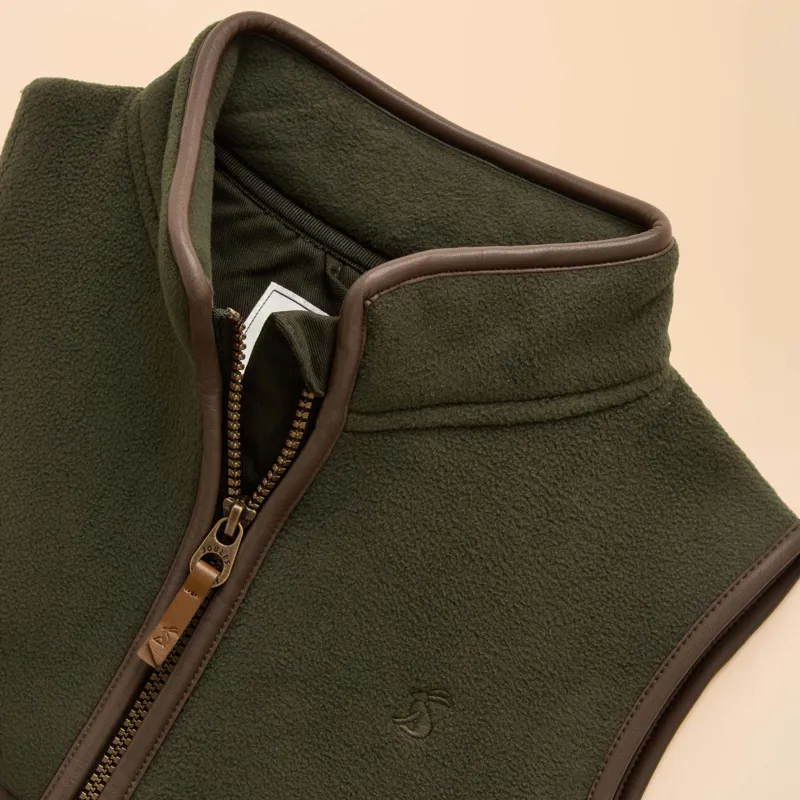 Joules Heritage Junior Fleece Vest - Dark Green-4