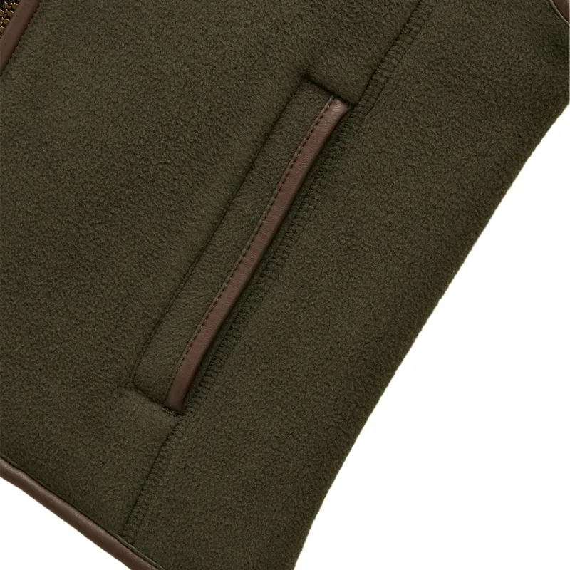 Joules Heritage Junior Fleece Vest - Dark Green-5