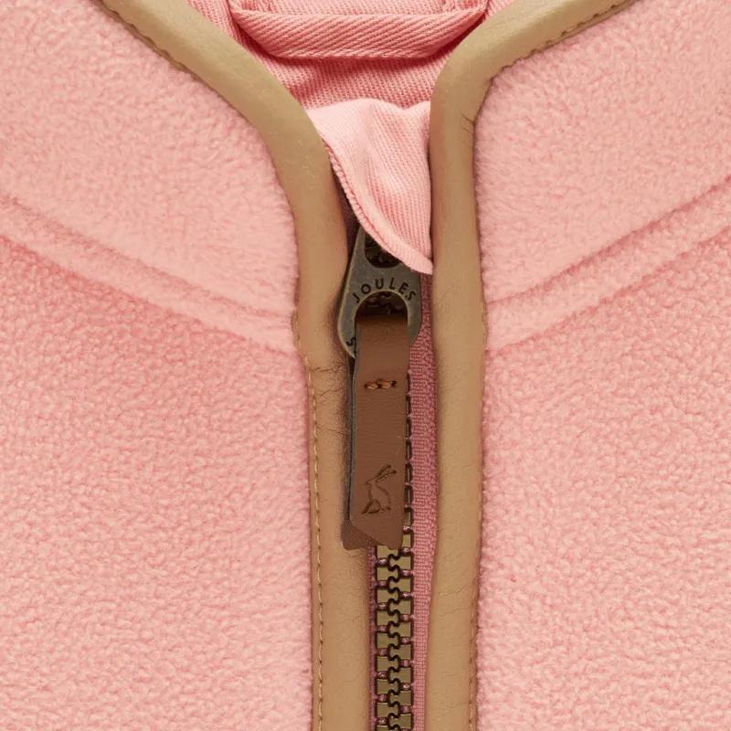 Joules Heritage Junior Fleece Vest - Pink-2