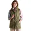 Joules Heritage Women's Longline Fleece Vest - Light Green