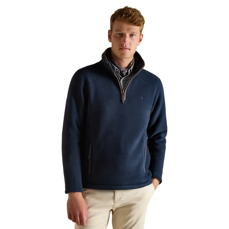 Joules Heritage Men's 1/4 Zip Fleece - Navy