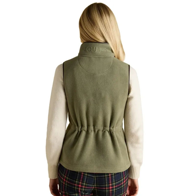 Joules Heritage Womens Fleece Vest - Light Green-1