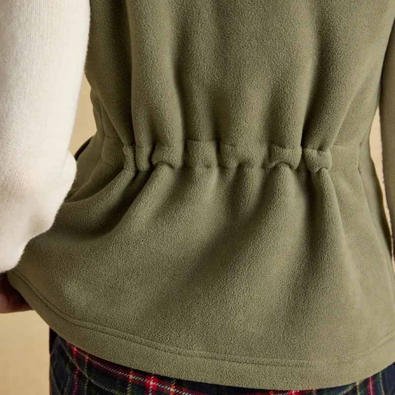 Joules Heritage Womens Fleece Vest - Light Green-4