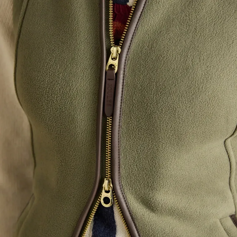 Joules Heritage Womens Fleece Vest - Light Green-5
