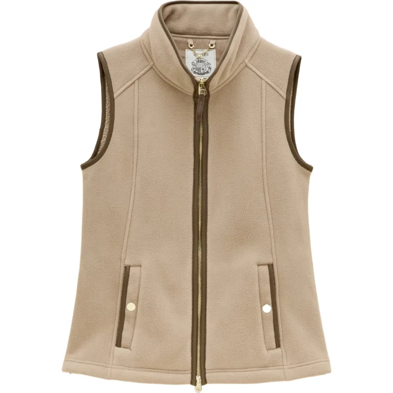 Joules Heritage Womens Fleece Vest - Mink Brown-2