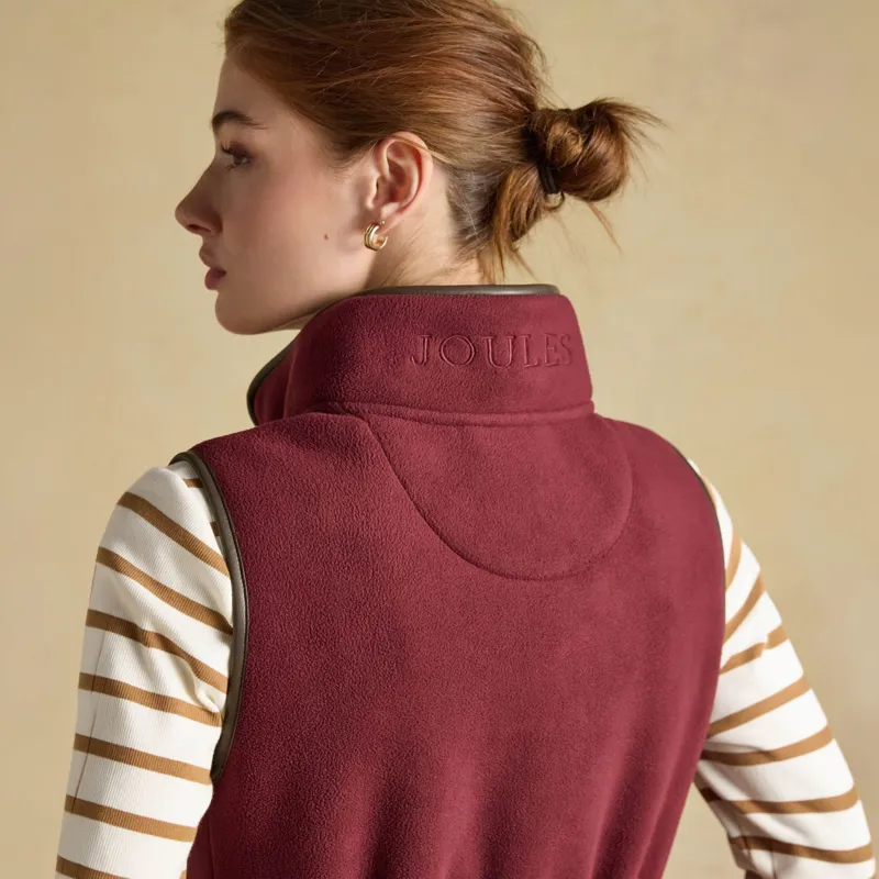 Joules Heritage Womens Fleece Vest - Port-6