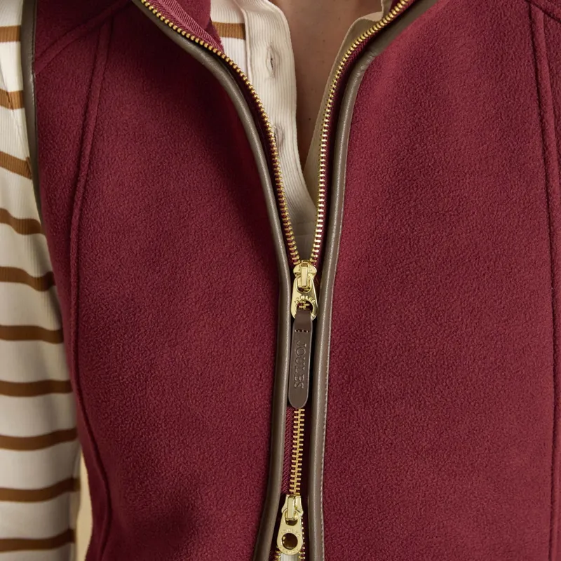 Joules Heritage Womens Fleece Vest - Port-7